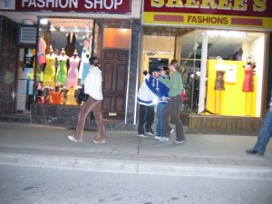 Downtown Toronto after Leafs won the Quarter Finals 44.JPG